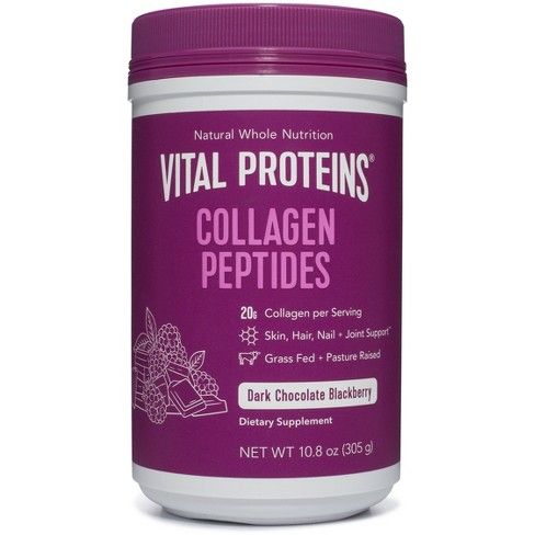 Vital Proteins Collagen Peptides Dark Chocolate Dietary Supplements - 10oz