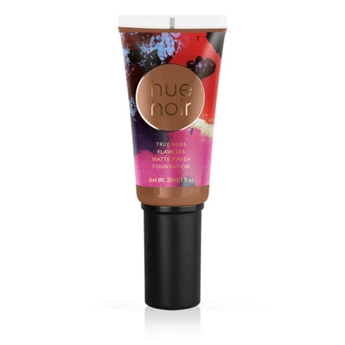 Hue Noir True Hues Flawless Matte Foundation Deep Tan - 1 fl oz