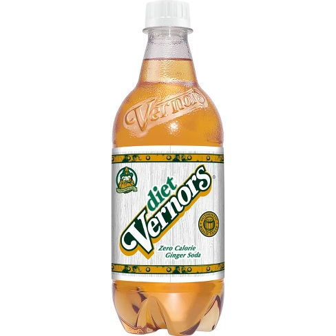 Diet Vernors Ginger Soda - 20 fl oz Bottle