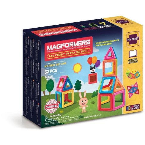 Magformers My First Play 32-Piece Building Set