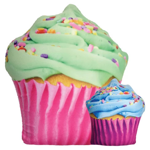 Celebration Cupcake Microbead Pillow