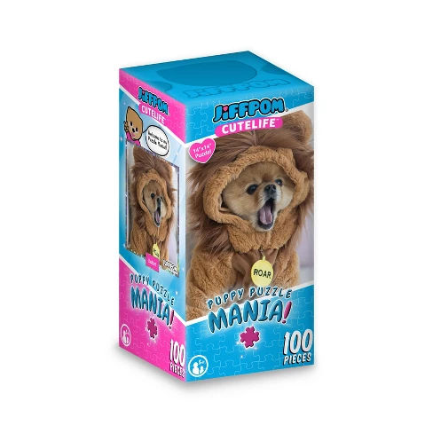 JiffPom Safari Puzzle 100pc