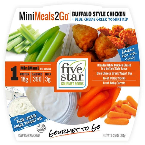 Minimeals2Go Buffalo Chicken Sandwich Snacks - 9.4oz