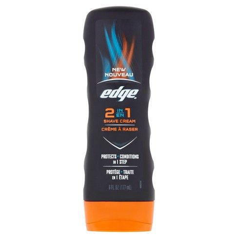 Edge 2 In 1 Shave Cream - 6 fl oz