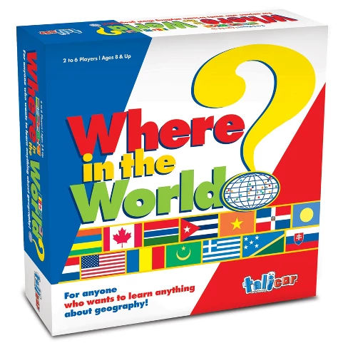 Aristoplay Where in the World? Game