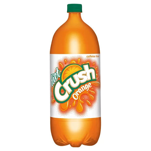 Diet Crush Orange Soda - 2 L Bottle