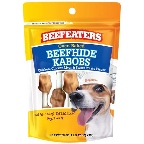 Beefeaters - Beefhide Kabob Dog Treats