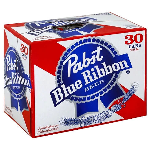 Pabst Blue Ribbon® Beer - 30pk / 12oz Cans