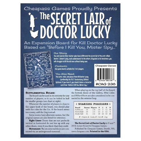 Secret Lair of Doctor Lucky Game
