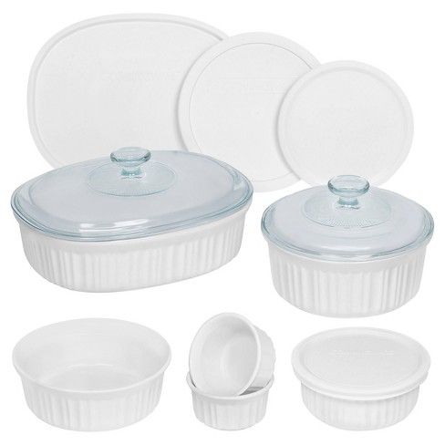 Corningware 12 Piece Mixed Bakeware Set