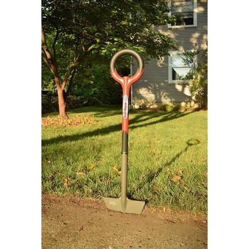 Radius Garden Root Slayer 39 In. Stainless Steel Ergonomic Grass Lawn Edger Tool