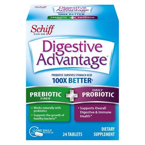 Digestive Advantage Prebiotic Fiber + Daily Probiotic s - 24ct