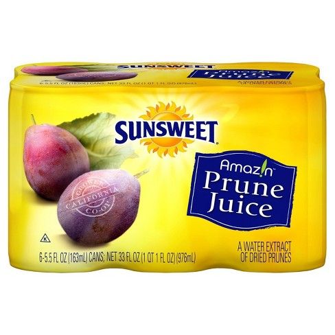 Sunsweet Prune Juice - 6pk/5.5 fl oz Cans