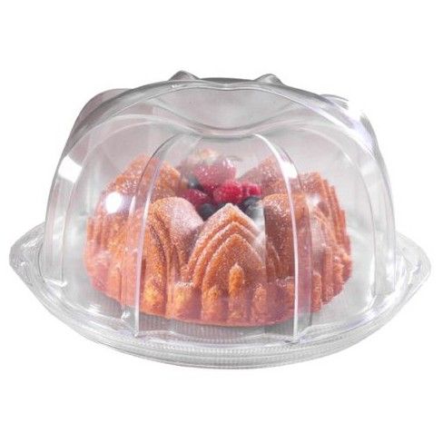 Nordic Ware Cake Keeper, Deluxe Bundt, Clear