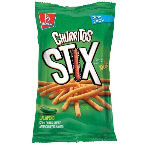 Barcel Churritos Jalapeno Corn Snack Sticks - 9.90oz