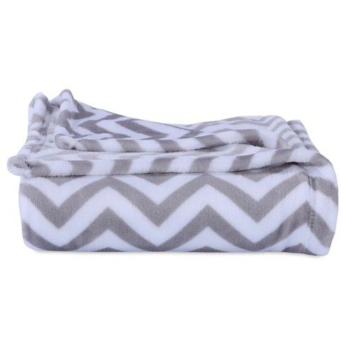 Throw Blankets Gray (50"X60") - Better Living