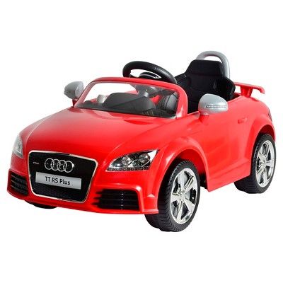 audi tt rs 6v battery powered ride on