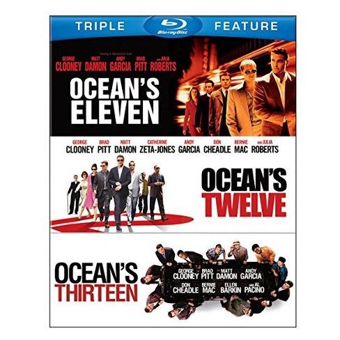 Ocean's Triple Feature: Eleven/Twelve/Thirteen (Blu-ray)