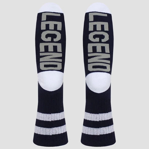 Men's Sock Talk Legend Crew Socks - Navy 10-13