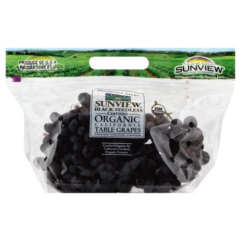 Dole Black Seedless Grapes - price per lb