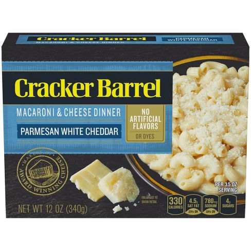 Cracker Barrel Parmesan White Cheddar Macaroni & Cheese - 12oz