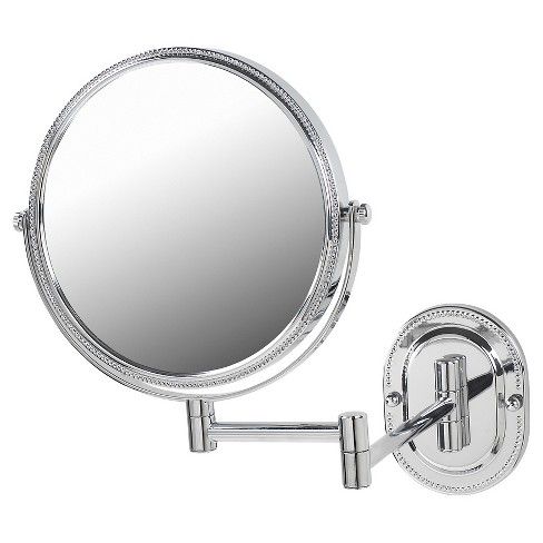 Jerdon 7X-1X Wall  Mirror Chrome