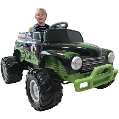 grave digger ride on toy