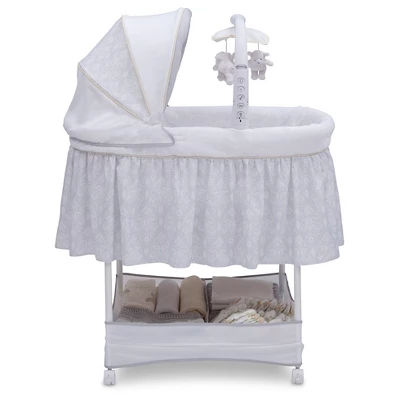 simmons silent auto gliding elite bassinet