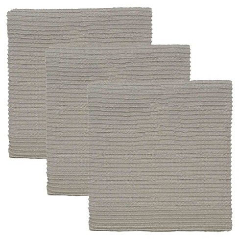 Turkish Cotton Ripple Kitchen Towels (Set Of 3)