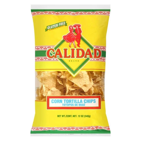 Calidad® Yellow Corn Tortilla Chips - 12oz