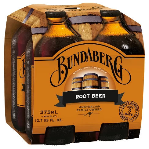 Bundaberg Root Beer - 4pk/375ml Bottles