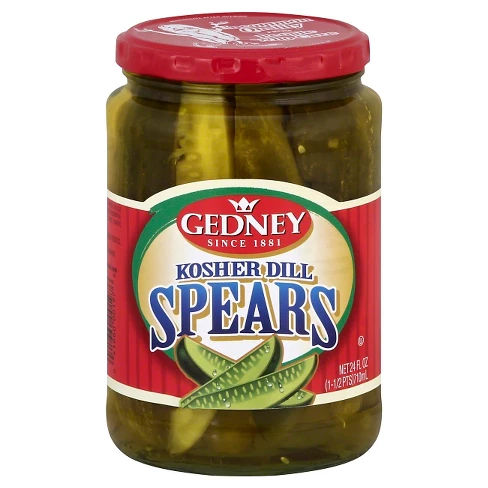 Gedney® Pickles Kosher Dill Spears - 24oz