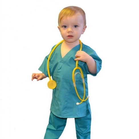 My Little Doc Scrubs - Teal Green (4T)