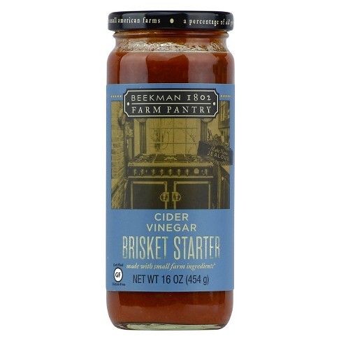 Beekman 1802 Farm Pantry Cider Vinegar Brisket Starter 16 oz