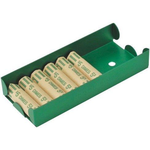 MMF Aluminum Coin Trays - 1 x Coin Tray - Green - Aluminum