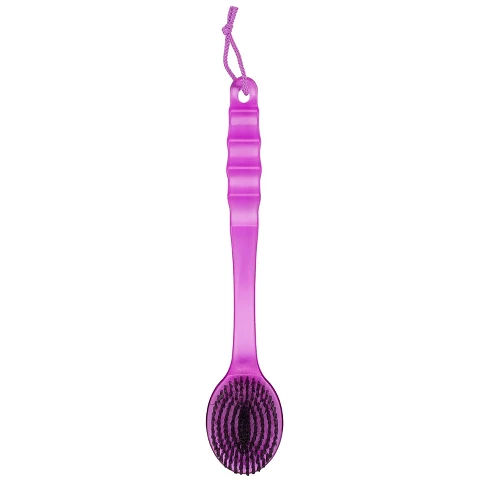 The Bathery Charcoal Infused Bristle Bath Brush - Colors may vary