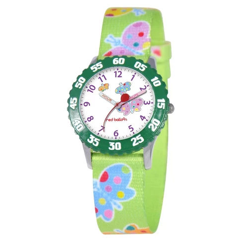 Red Balloon Kids Butterfly Watch - Green