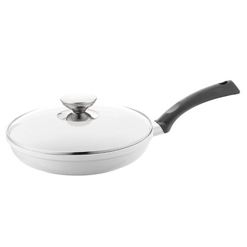 Berndes SignoCast Ceramic Fry Pan with Lid Pearl