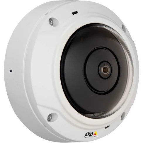 AXIS M3037-PVE Network Camera - Color, Monochrome - MPEG-4 AVC, H.264, Motion JPEG - 2592 x 1944 - 1.27 mm - RGB CMOS - Cable - Dome