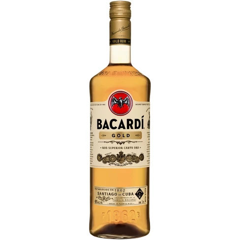 Bacardi Gold Rum - 1L Bottle