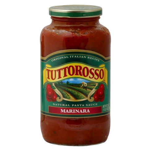 Tuttorosso Natural Marinara Pasta Sauce 24 oz