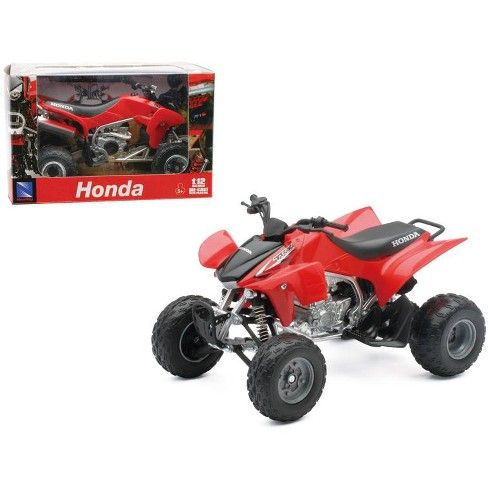 2009 Honda TRX 450R Red ATV Motorcycle 1/12 Diecast Model by New Ray