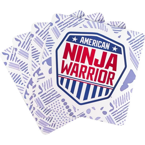 American Ninja Warrior Official Shield Sticker - 4pk