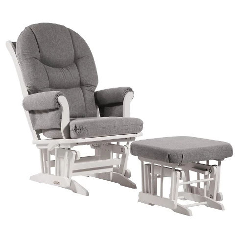 Dutailier - Ultramotion-Sleigh Glider - Glide/Lock/Recline - with Nursing Ottoman