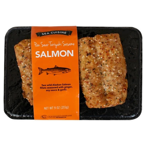 Sea Cuisine Pan Sear Teriyaki Sesame Salmon - 9oz