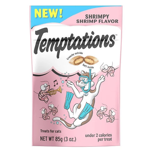 Temptations Classic Treats for Cats Shrimpy Shrimp Flavor - 3oz