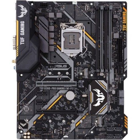 TUF B360-Pro Gaming (WiFi) Desktop Motherboard - Intel Chipset - Socket H4 LGA-1151
