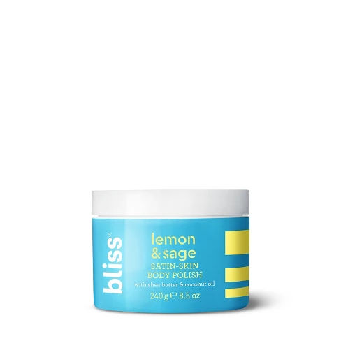 Bliss Lemon & Sage Satin-Skin Body Polish - 8.5 fl oz