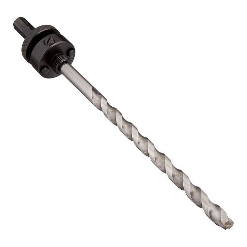 Spyder 600839 10 Inch Arbor & Pilot Drill Bit Replacement For Deep Cut Hole Saws