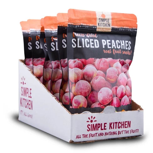 Wise Company Sliced Peaches Freeze Dried 6ct